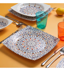 Schafer Earth Yemek Takımı 24 Parça Lacivert