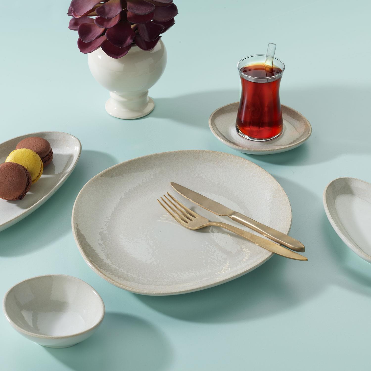 Schafer Felis 32 Parça Kahvaltı Takımı Krem