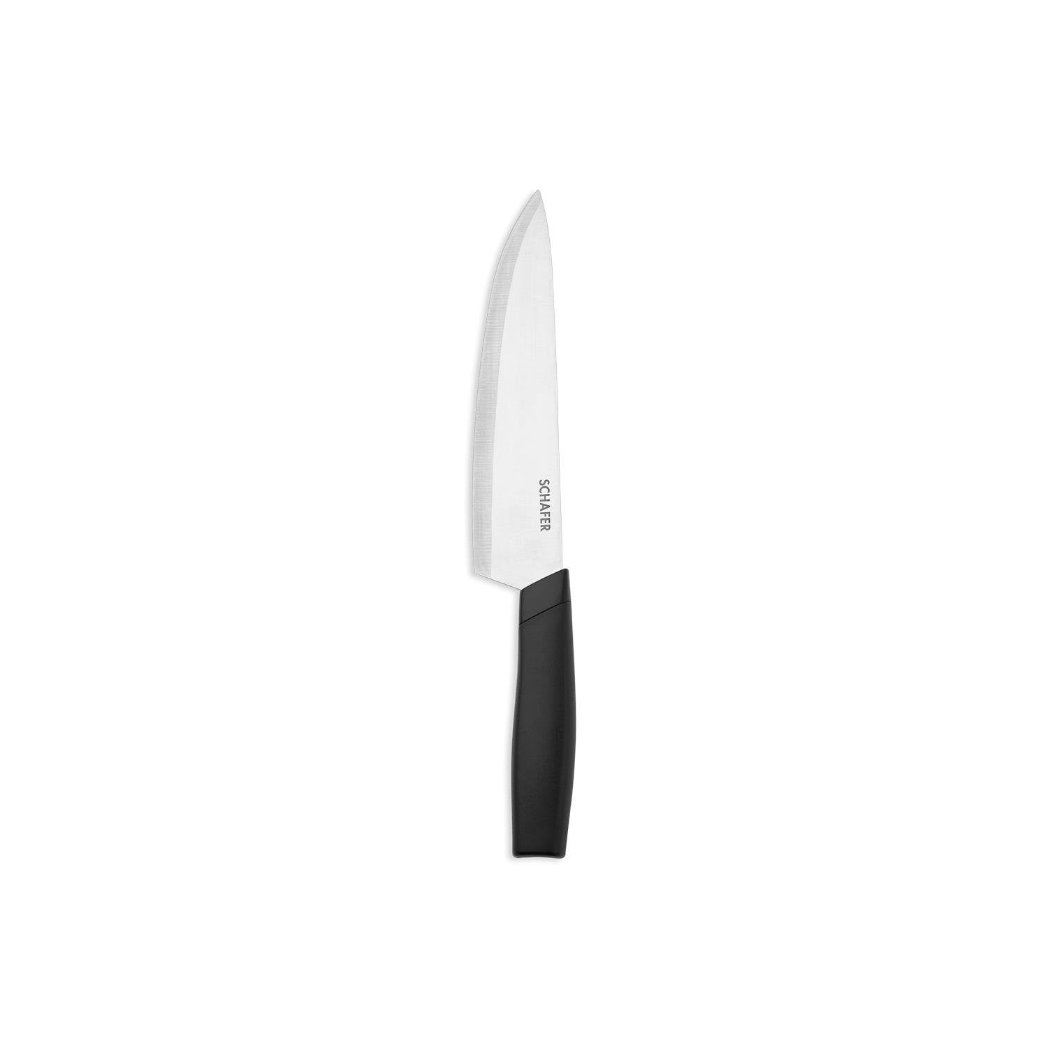 Schafer Forge 6 Parça Bloklu Bıçak Seti Siyah