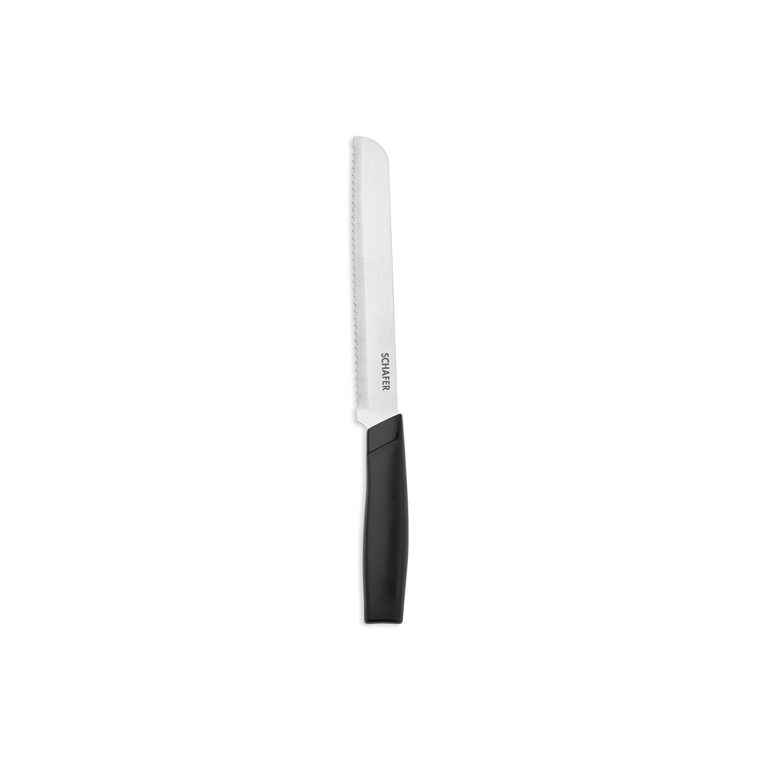 Schafer Forge 6 Parça Bloklu Bıçak Seti Siyah