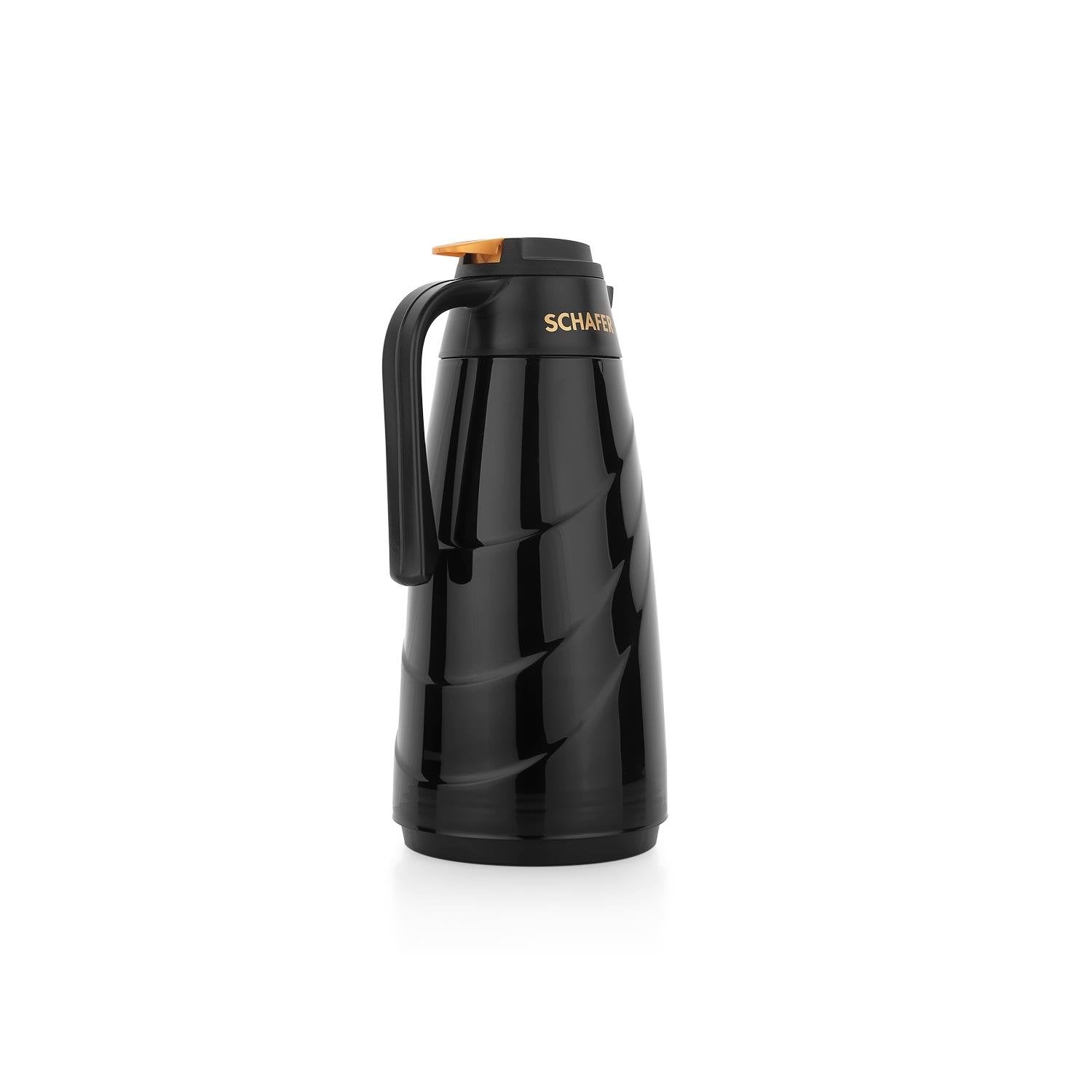 Schafer Kitchenhouse Mimoza 1,5 Lt Cam Termos Siyah Gold