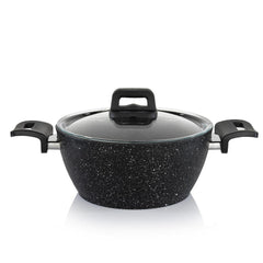 Schafer New Savor Yanmaz Yapışmaz 7 Parça Tencere Seti Siyah