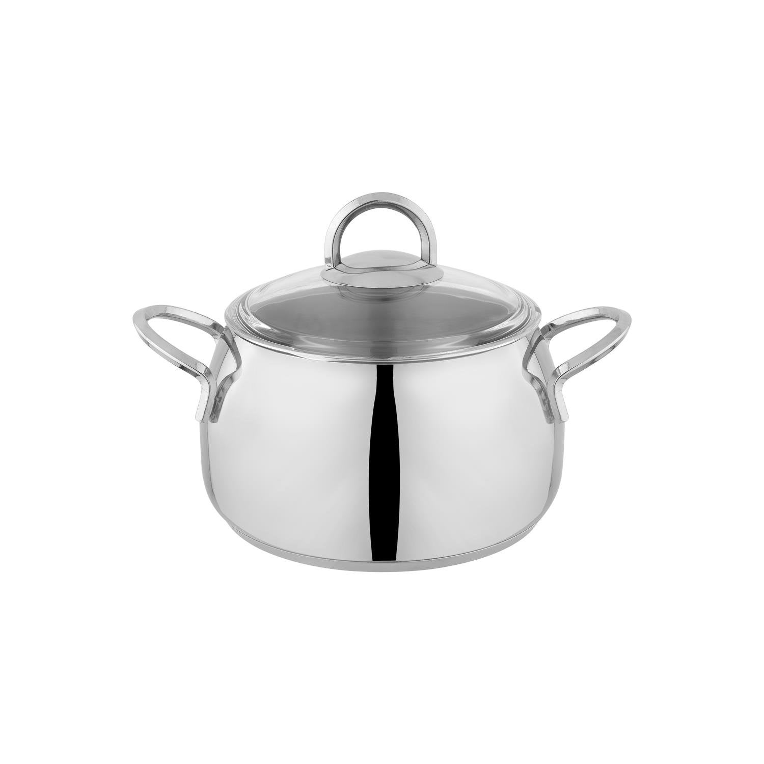 Schafer New Trendy 8 Parça Çelik Tencere Seti Inox