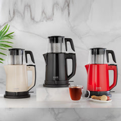 Schafer Optimal Elektrikli Çay Makinesi Kırmızı