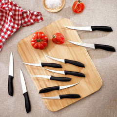 Schafer Quick Chef Bıçak Seti 10 Parça Siyah