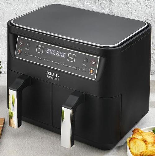 Schafer Thermochef Dual Dijital Airfryer Sıcak Hava Fritözü