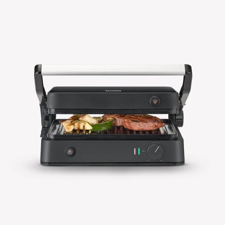Severin 1800 W Tost Makinesi ve Izgara Grill Siyah