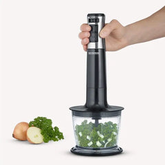 Severin 600 W 3ü1 Arada Mixer Blender Rondo Seti Siyah