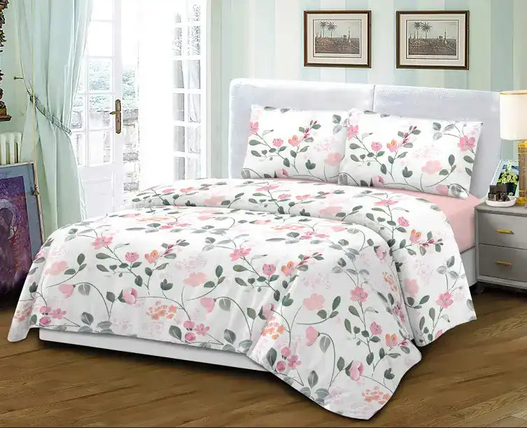 Shirley Mikro Saten Çift Kişilik Nevresim Takımı