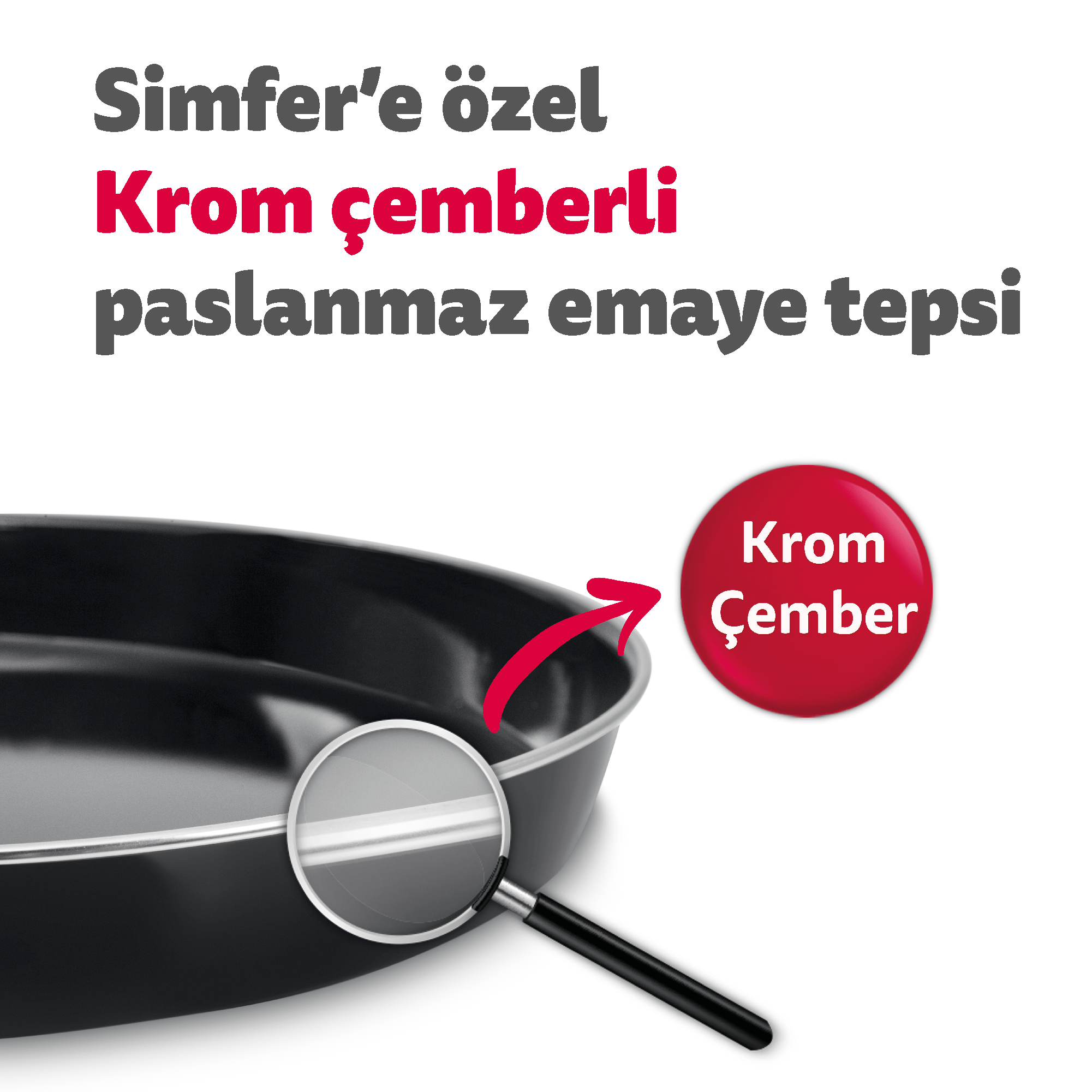 Simfer 42 Litre Turbo Beyaz Midi/Mini Fırın 1300W Beyaz