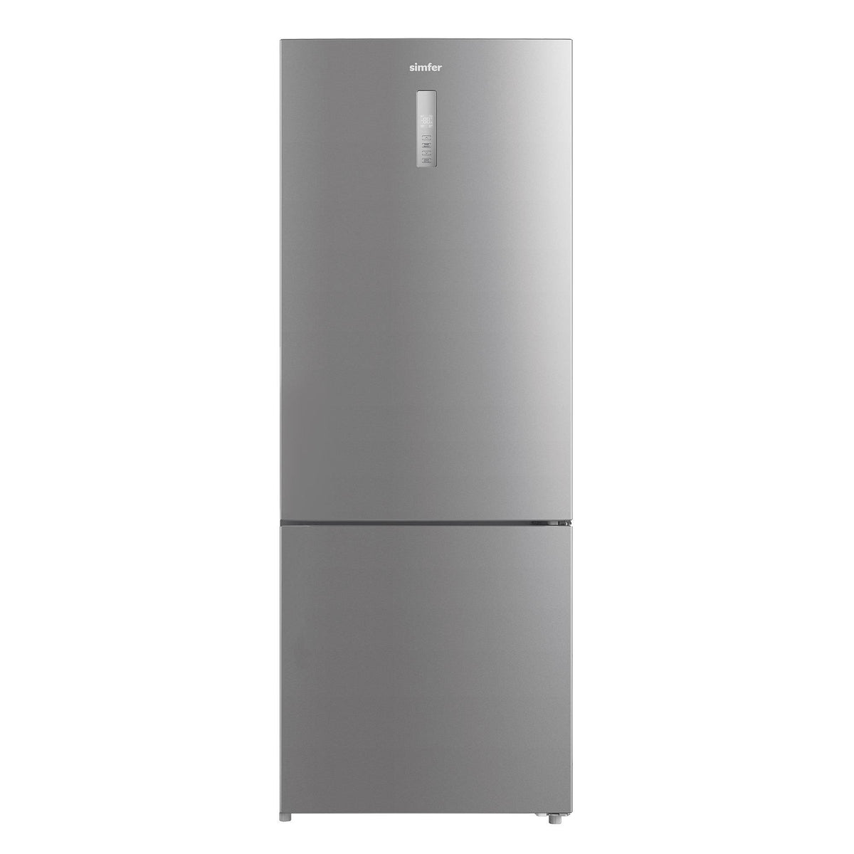 Simfer 435 Lt Dijital Kombi NoFrost Buzdolabı Inox