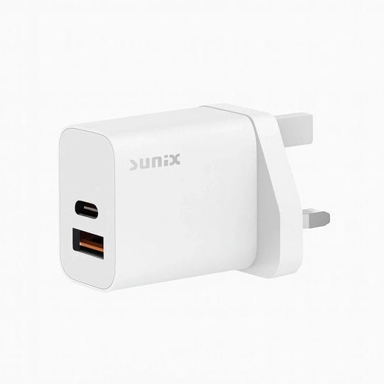 Sunix 20W Usb-C + Usb-A Şarj Başlığı