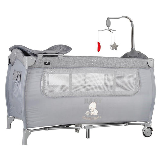 Prego Joy Plus Park Bebek Yatağı 70x120 Cm Gri