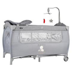 Prego Joy Plus Park Bebek Yatağı 70x120 Cm Gri