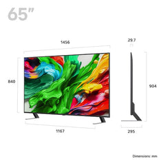 LG 65'' QNED 4K Yapay Zeka Destekli Akıllı Televizyon