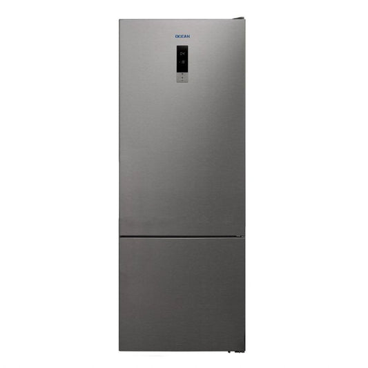 Ocean A+ Enerji Sınıfı LED Aydınlatmalı Kombi Buzdolabı Inox