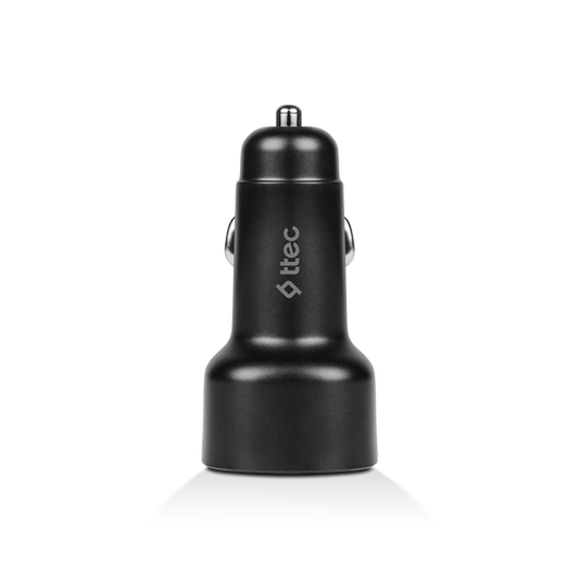Ttec SmartCharger Duo PD 48W Araç Hızlı Şarj Aleti USB-C+USB-A