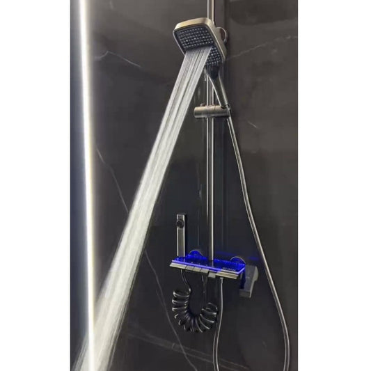 LED Ekranlı ve Dokunmatik Lüks Dijital Piyano Duş Paneli