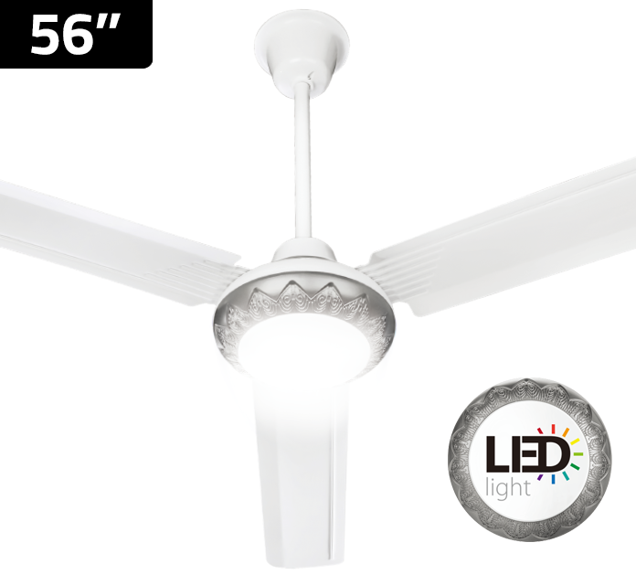 Newal 56'' LED Işıklı Bakır Motor Tavan Vantilatörü