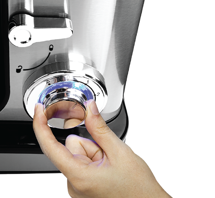 Newal 10 Lt Paslanmaz Çelik Hazne LED Stand Mikser Inox