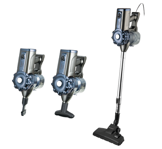 Newal 18000PA Emiş Güçlü Kablolu Dikey Elektrikli Süpürge Mavi