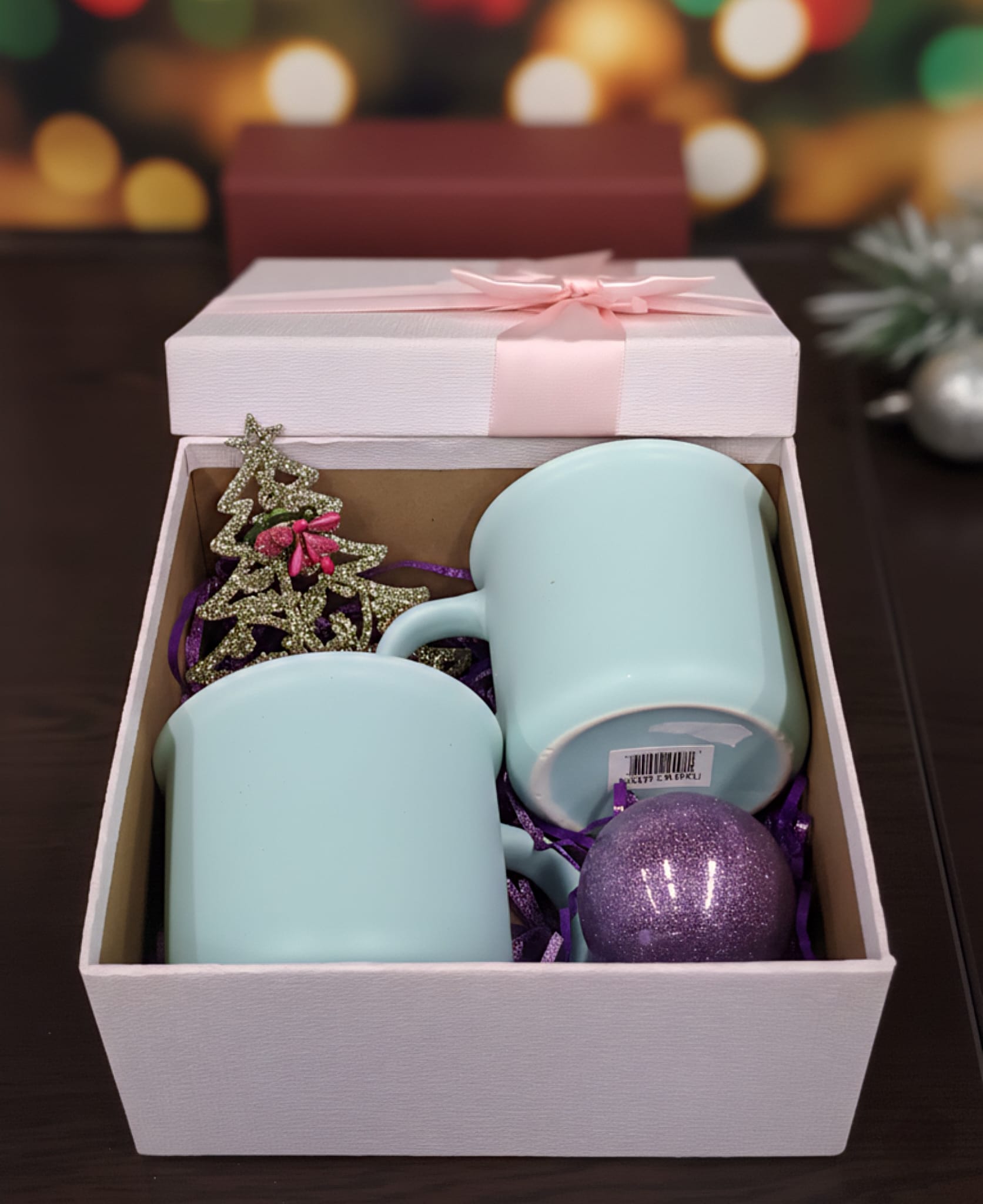 İkili 350 ML Mug Kupa Bardak Turkuaz